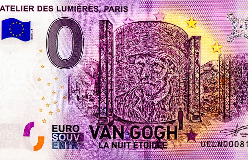 Dromen over een Van Gogh of Rembrandt op eurobiljet
