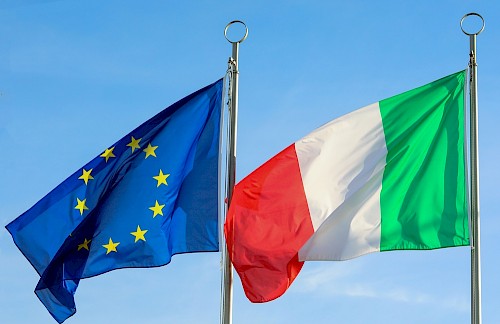 Europa wordt geregeerd met de Italiaanse slag